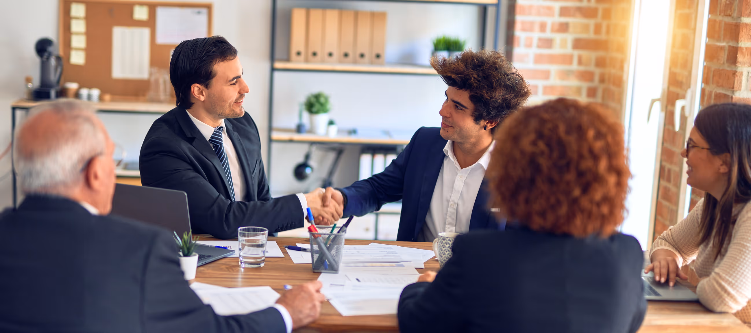 A licensing agreement settled across the table rather than renewed by default